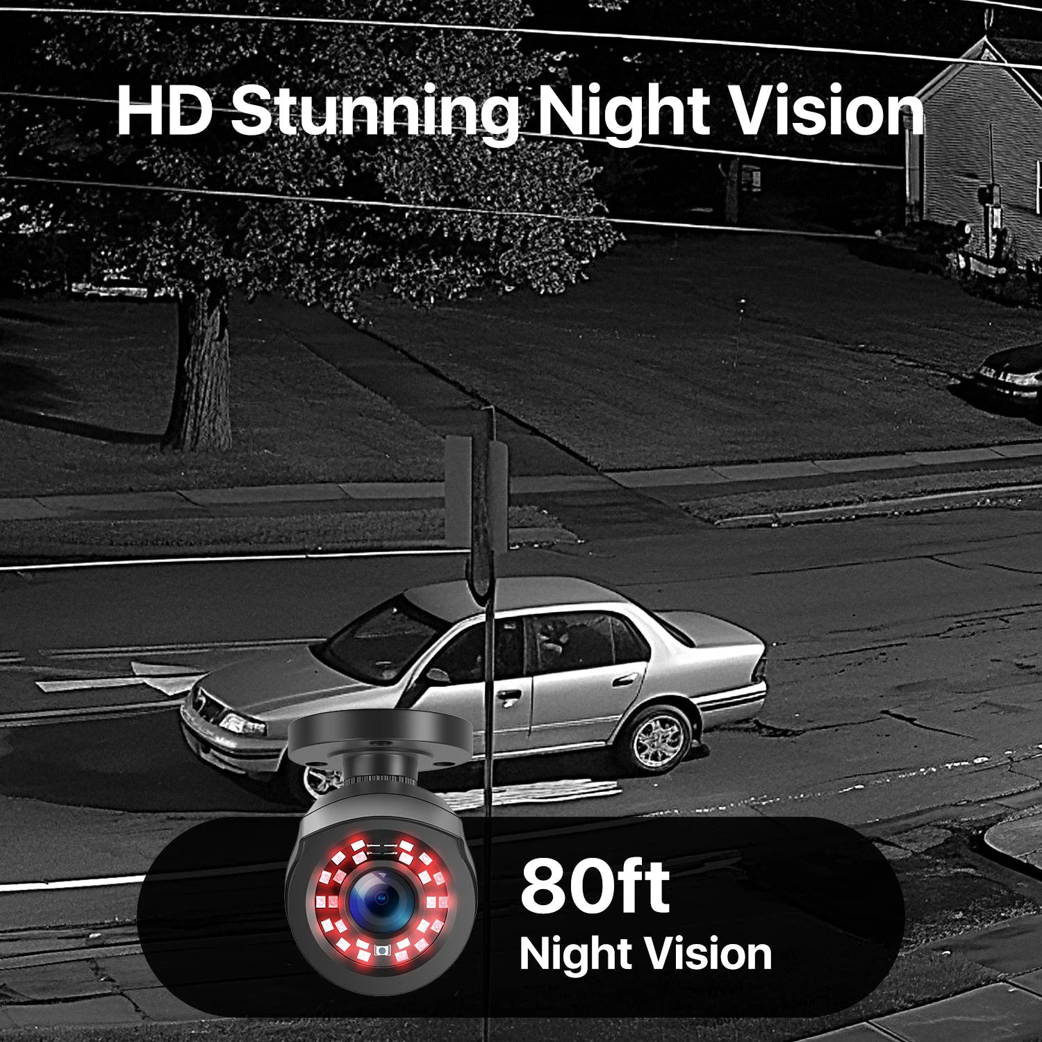 ZOSI 8CH 1080P CCTV System Outdoor 5MP Lite Video DVR with 2/4/6/8pcs 2MP Wired Security Cam Day/Night Video Surveillance System