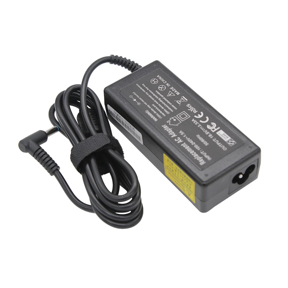 19.5V 3.33A 65W 4.5*3.0mm Laptop Charger Adapter For HP Envy 17-j010us Pavilion 15-j000 Chromebook 11 G4 G5 EE 14 G3 246 G4 248