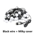 8M/24M Led String Lights Festoon Christmas Fairy Globe G50 Outdoor Waterproof For Wedding Garden Party Patio Street Decoration