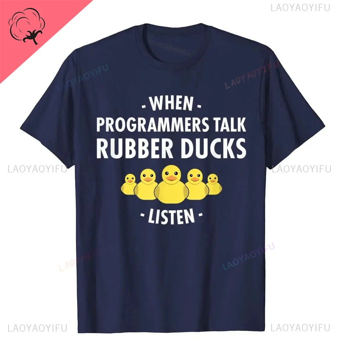 Cute Rubber Duck Lover Bird Quack Duckies Funny Ducky T-Shirt T  Fashion Men Tops Shirts Casual High Quality Cotton Cotton Shirt