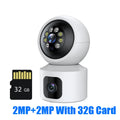 Hiseeu 2K 4MP PTZ IP Camera WIFI Wireless Smart Home Security Surveillance Camera Two-way Audio Indoor Baby Pet Monitor Camera