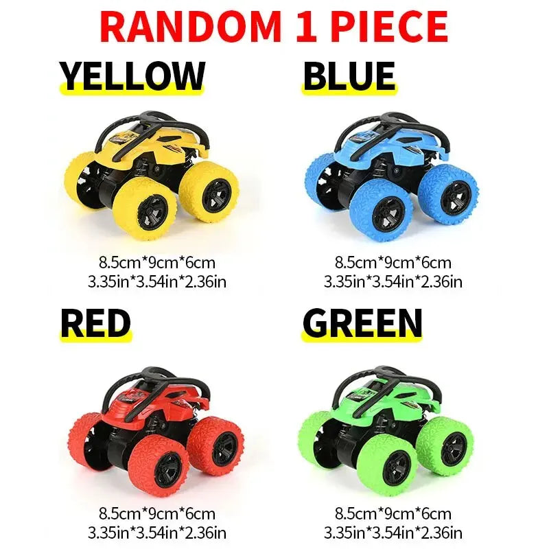 Four Wheel Drive Inertia Push-pull Toy Car-Suitable for Halloween, Christmas, Thanksgiving Gifts