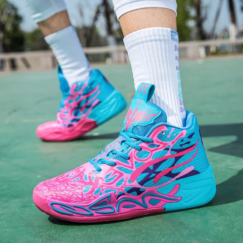Men's and Women's Basketball Shoes Are Fashionable and Versatile with Strong Jumping Ability Lightweight and Comfortable