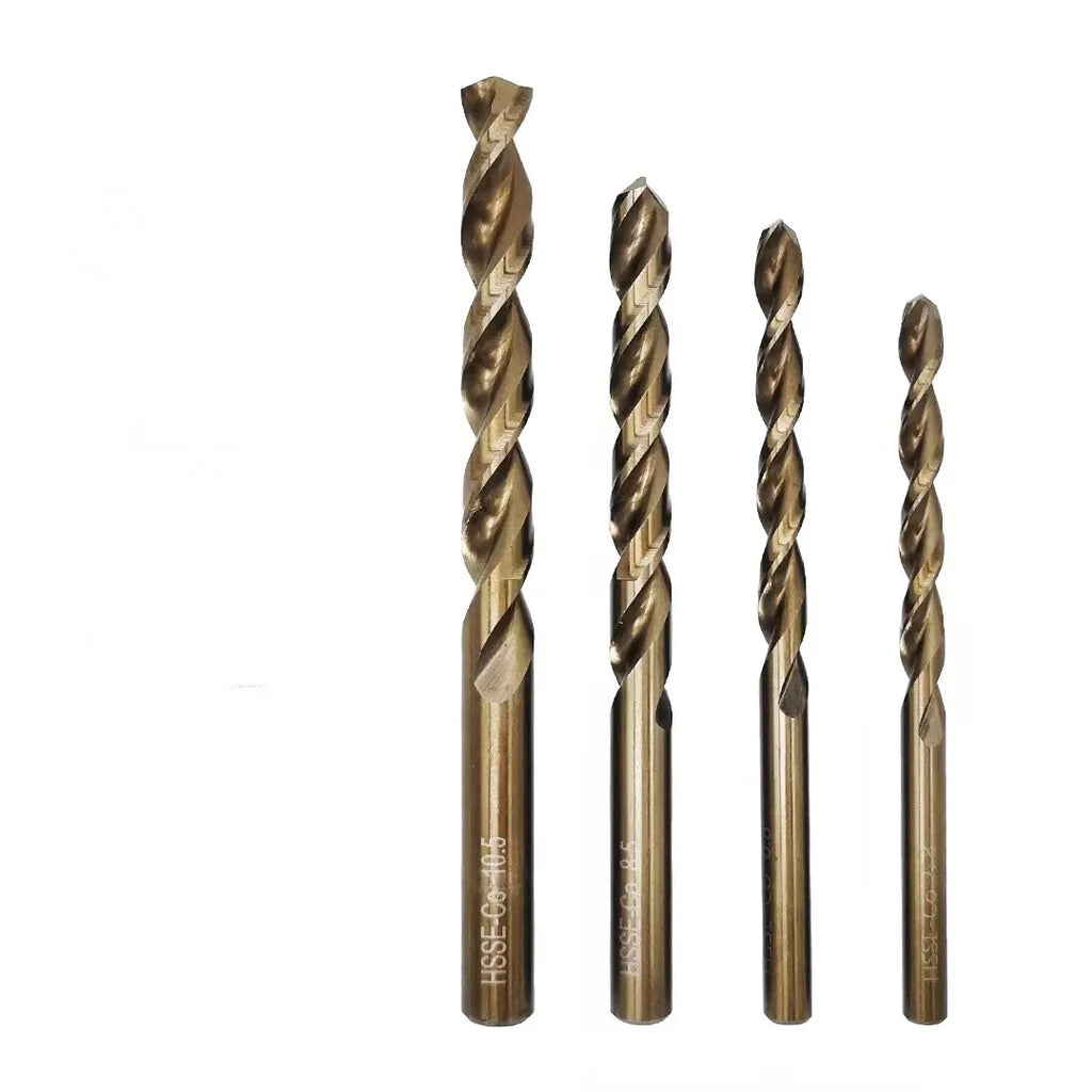 M35 10pcs 1.0mm-8.5mm HSS Hemp Flowers Cobalt Drill Special Stainless Steel Drill Bits (1mm/2mm/3mm/4mm/5mm/6mm/7mm/8mm)
