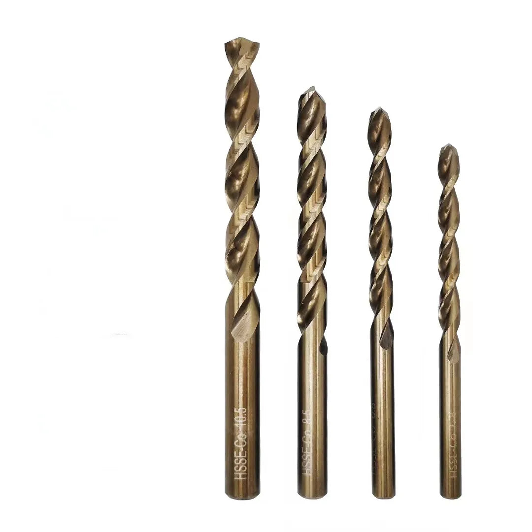 M35 10pcs 1.0mm-8.5mm HSS Hemp Flowers Cobalt Drill Special Stainless Steel Drill Bits (1mm/2mm/3mm/4mm/5mm/6mm/7mm/8mm)