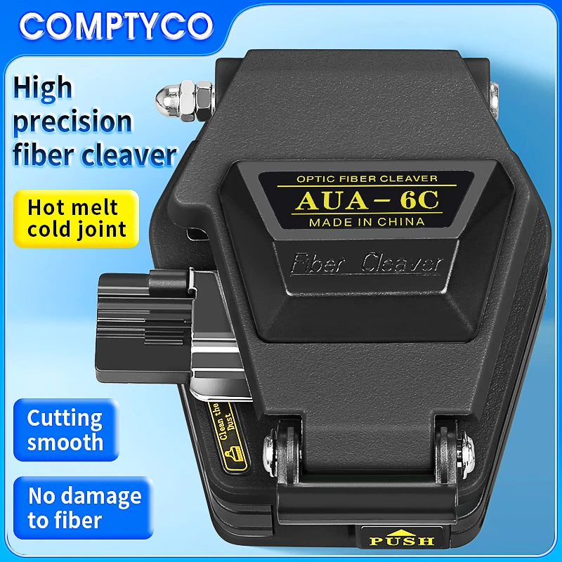 Fiber cleaver AUA-6C Cable Cutting Knife FTTT Fiber Optic Knife Tools cutter High Precision Cleaver 16 point blade