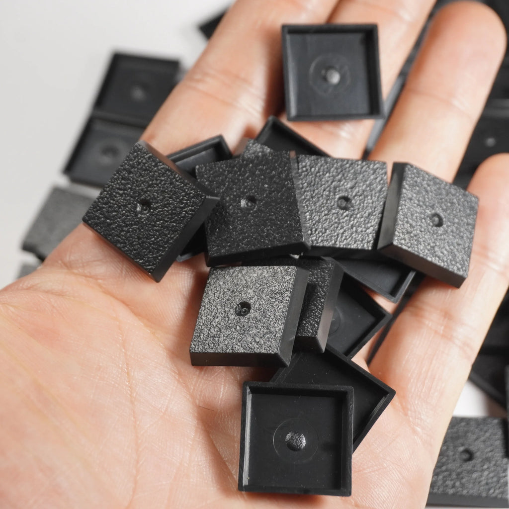 20mm Square Bases Made From Plastic for Table Games Bases for WH