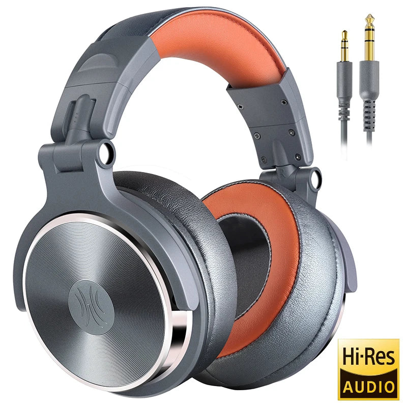 Oneodio Wired Headphones Professional Studio Pro 10/30/50 DJ Headphones With Microphone Over Ear HiFi Hi-Res Monitor Headset