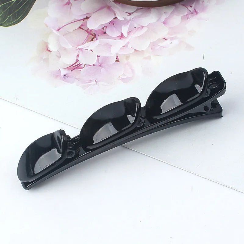 Plastic Edge Clip Hairpin Accessories Plus Size 9CM Fish Beak Hair Clip Multiple Styles Seamless Clip Girls Hair Accessoires