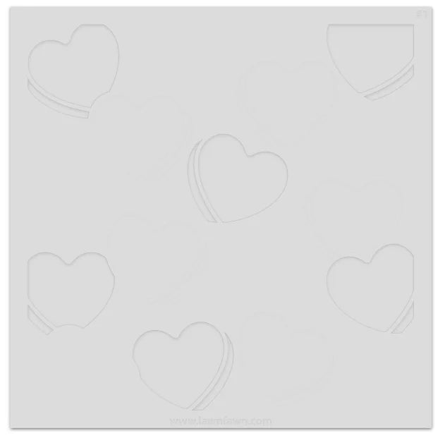 Valentine's Day 2026 New Love Blooms Candy Hearts  Paper Clips Metal Cutting Dies Clear Stamps Stencil For DIY Scrapbook Diary