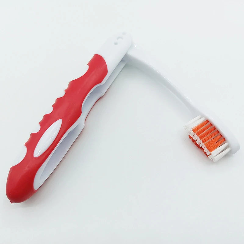 Hygiene Oral Portable Disposable Foldable Travel Camping Toothbrush Hiking Tooth Brush Tooth Cleaning Tools Folding Toothbrush