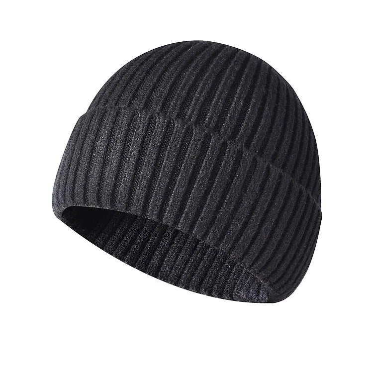 Winter Hats for Men Beanies Skullies Solid Color Short Men's Hat Skullcaps Women's Winter Hat Beanies Knitted Gorros