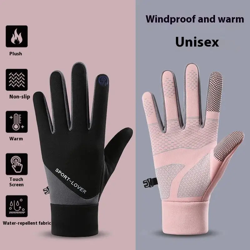 Winter Gloves for Men & Women - Waterproof and Thermal for Cold Season, Ideal for Biking, Snow, & Touchscreens