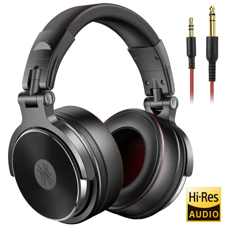 Oneodio Wired Headphones Professional Studio Pro 10/30/50 DJ Headphones With Microphone Over Ear HiFi Hi-Res Monitor Headset