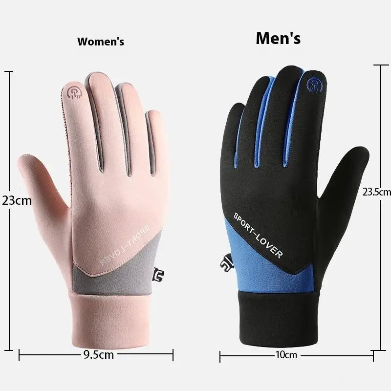 Winter Gloves for Men & Women - Waterproof and Thermal for Cold Season, Ideal for Biking, Snow, & Touchscreens