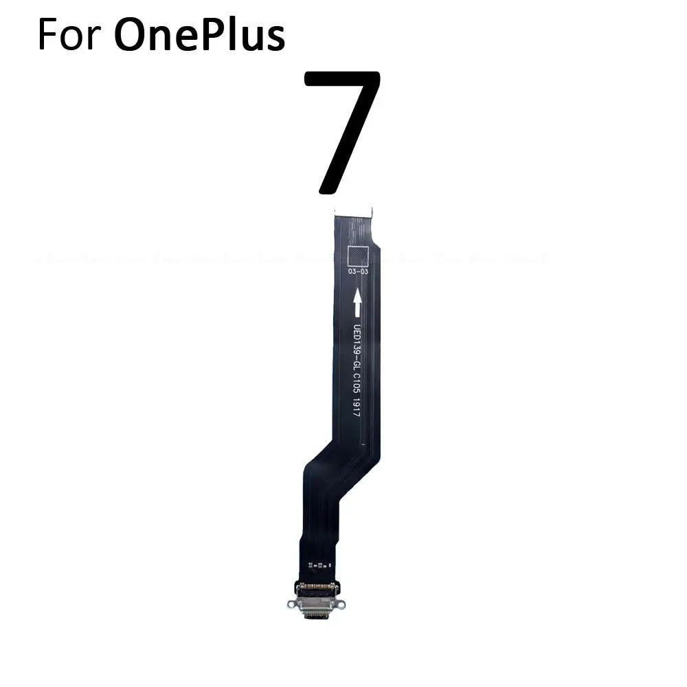For OnePlus 3 3T 5 5T 6 6T 7 7T 8T 9 9R 8 Pro 9RT Type C USB Charging Port Dock Connector Flex Cable Replacement Assembly Parts