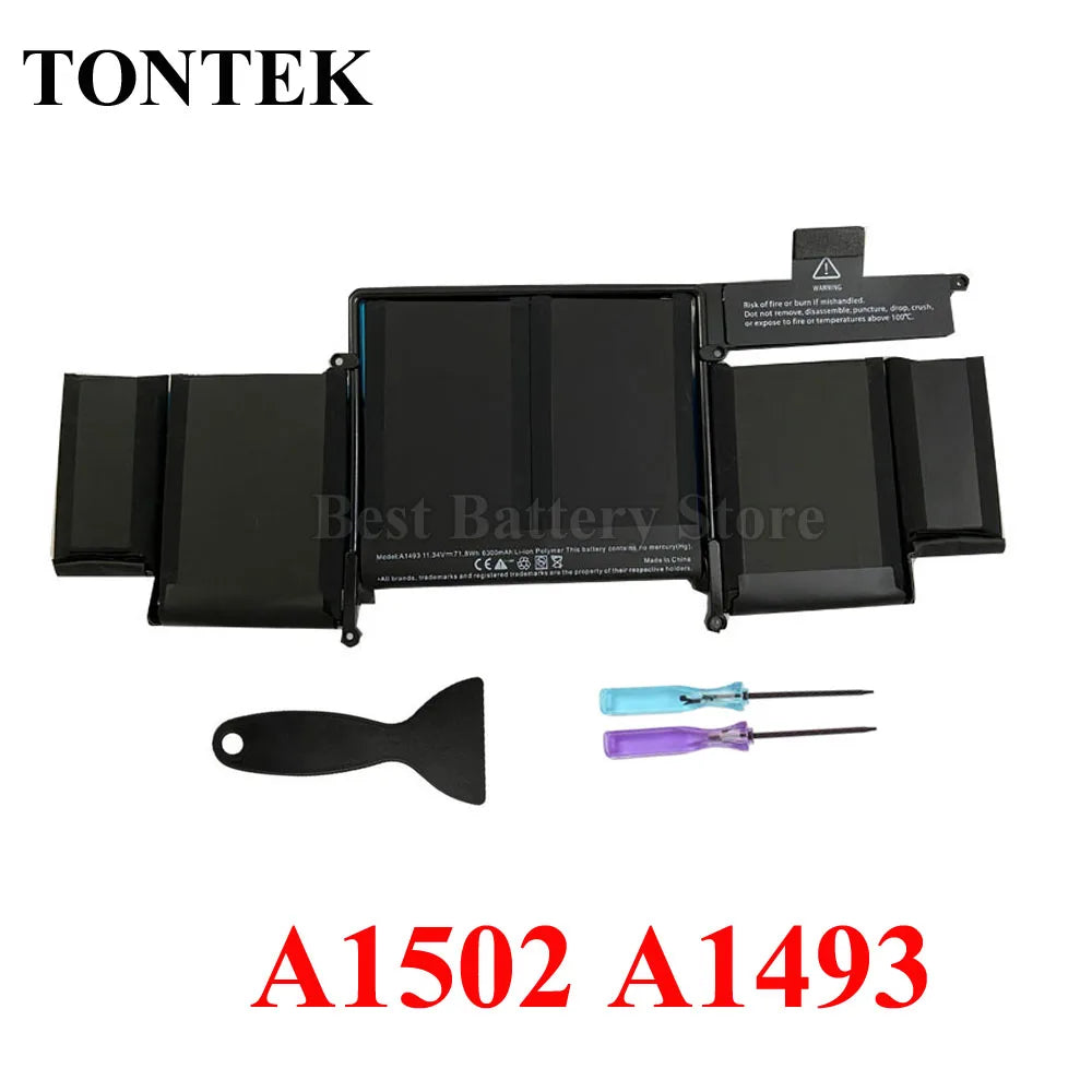 A1493 Battery For Apple MacBook Pro Retina 13 Inch A1502 2013 2014 Year ME864LL/A ME866LL/A ME865LL/A