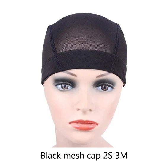 5 Pcs/lots Dome Caps Mesh Caps Wig Caps for Making Wigs Weaving Caps Hair Nets Elastic Nylon Breathable Mesh Hairnets