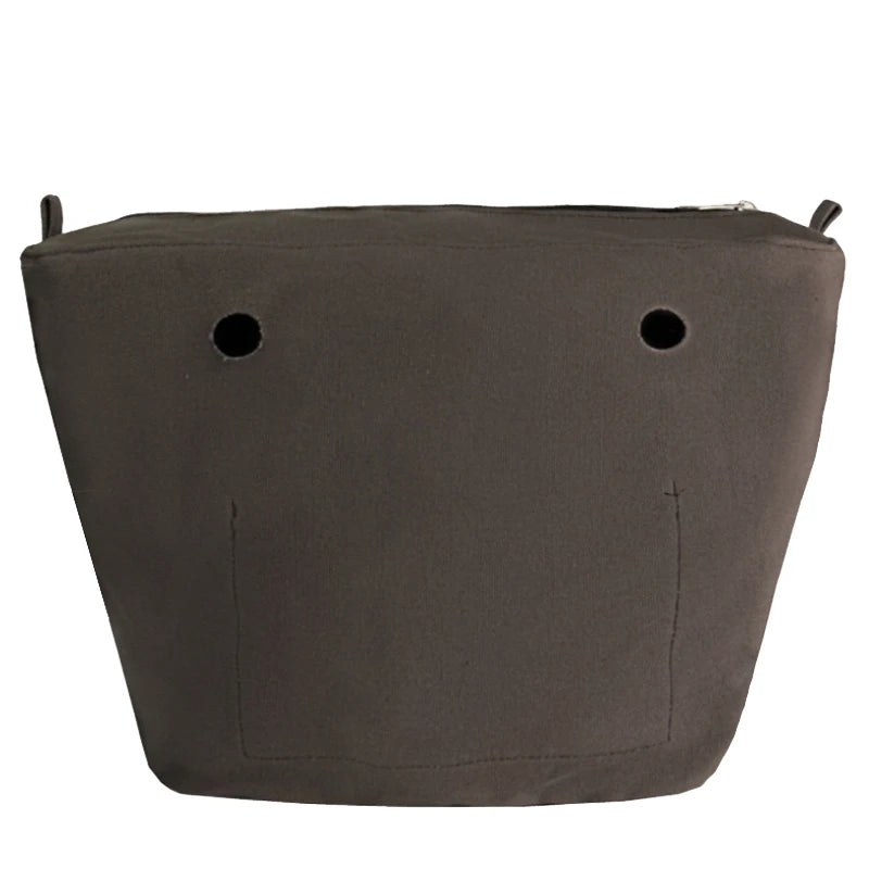 New Classic Size Solid waterproof Insert Inner Lining Insert Zipper Pocket for Obag O Bag handbag Silicone package accessories