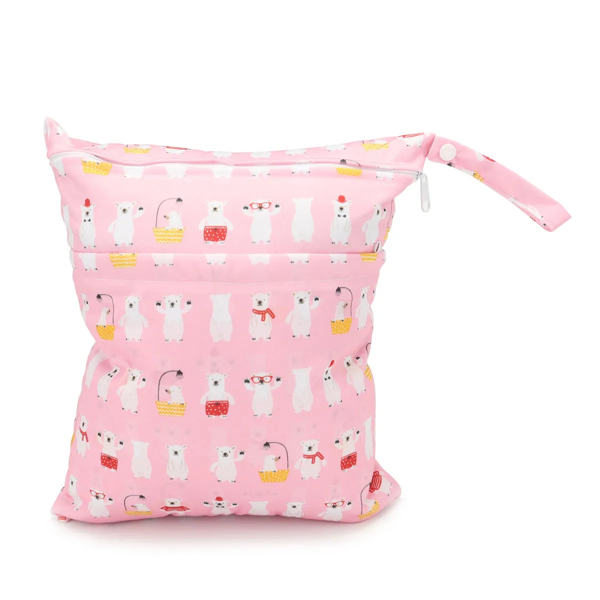 [Sigzagor]1 Wet Dry Bag Diaper Bag Nappy Bag Insert Two Zippered Baby Waterproof Reusable Skull Jack Skeleton 100 Designs