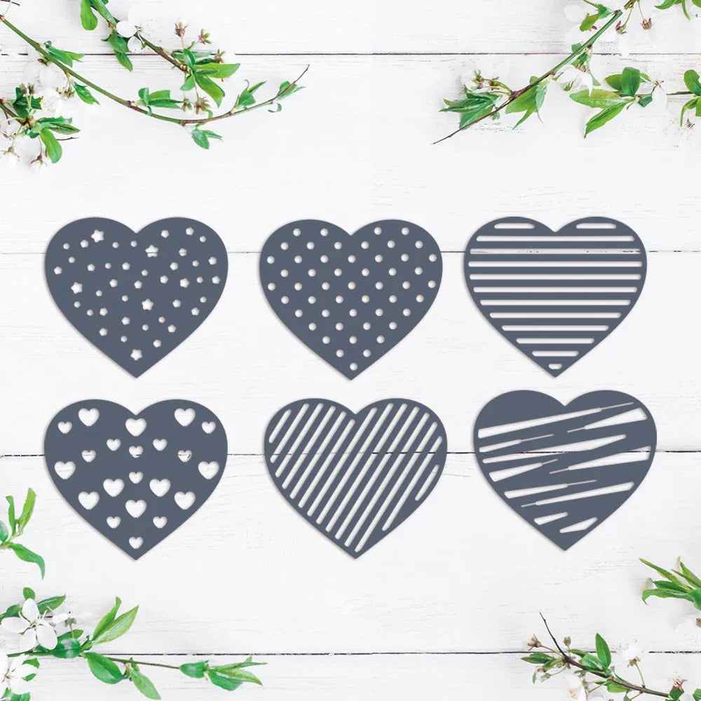 Happy New Year Words Nesting Round Metal Cutting Dies Flower Dragon Chinese Element for DIY Window Decoration Paper Craft