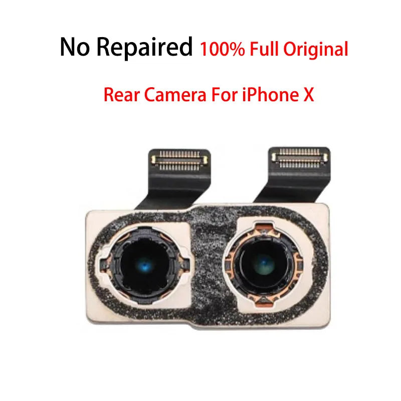 Original Test Back Rear Camera With Flash Module Sensor Flex Cable For iPhone X XR XS SE 6 6S 7 8 Plus 11 12 Pro MAX 2020