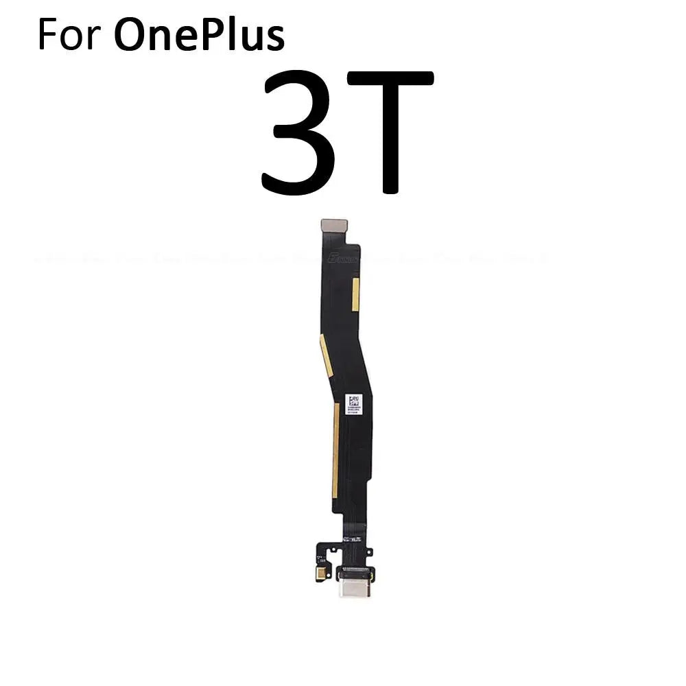 For OnePlus 3 3T 5 5T 6 6T 7 7T 8T 9 9R 8 Pro 9RT Type C USB Charging Port Dock Connector Flex Cable Replacement Assembly Parts