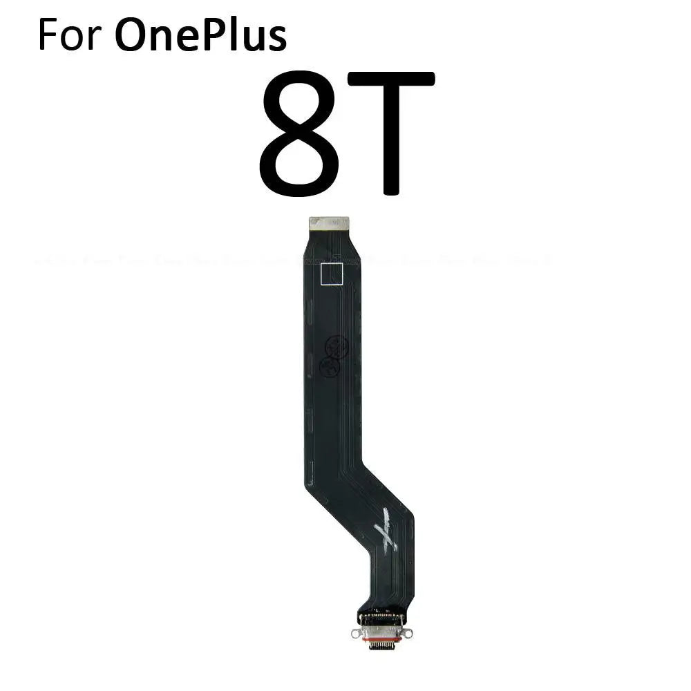 For OnePlus 3 3T 5 5T 6 6T 7 7T 8T 9 9R 8 Pro 9RT Type C USB Charging Port Dock Connector Flex Cable Replacement Assembly Parts