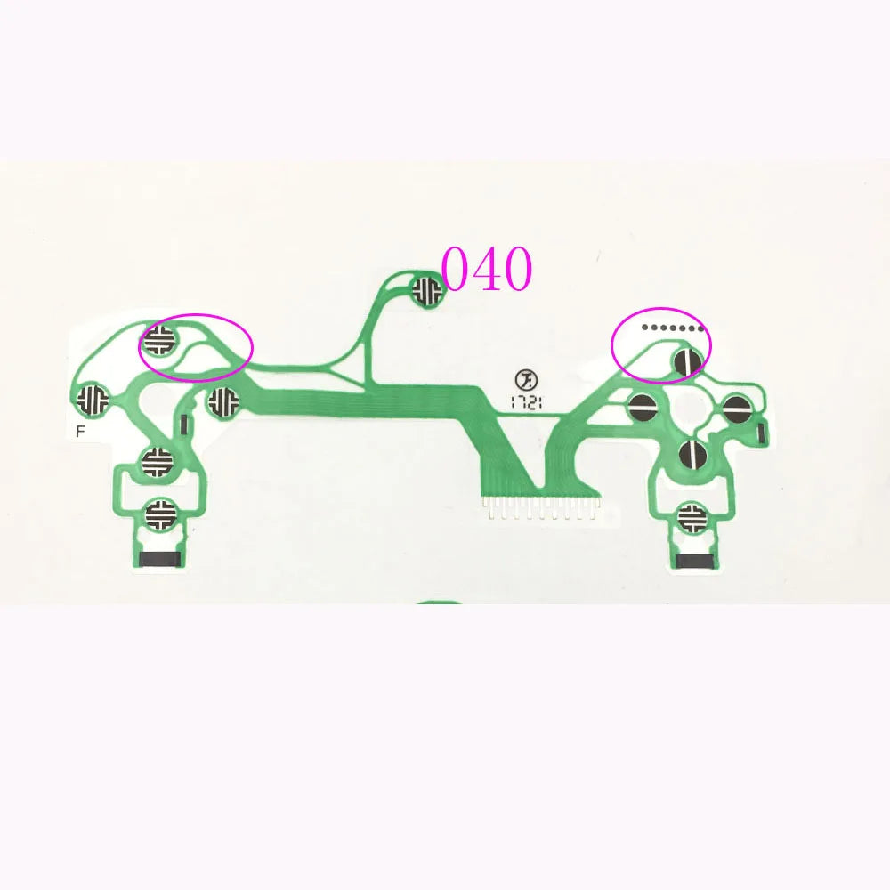 2PCS JDS 001 030 040 055 For Playstation4 Conductive Film Keypad for PS4 Controller DualShock PCB Circuit