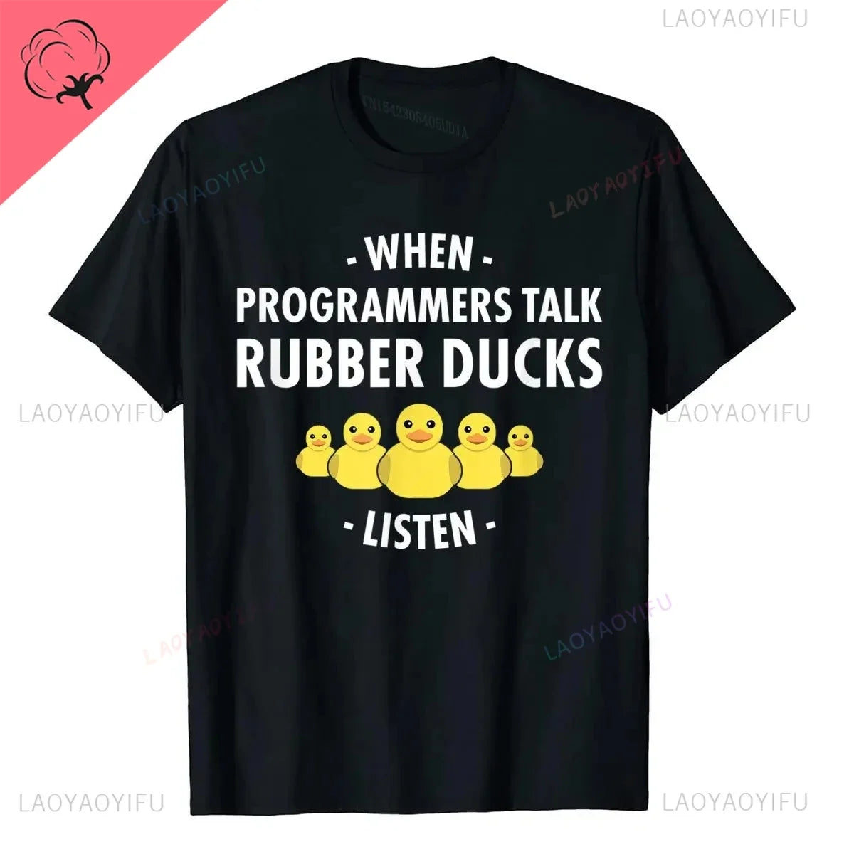 Cute Rubber Duck Lover Bird Quack Duckies Funny Ducky T-Shirt T  Fashion Men Tops Shirts Casual High Quality Cotton Cotton Shirt