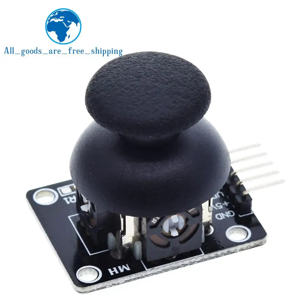 TZT 1/3/5PCS For Arduino  Dual-axis XY Joystick Module Higher Quality  PS2 Joystick Control Lever Sensor KY-023 Rated 4.9 /5