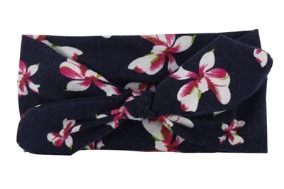 Fashion Baby Top Knot Headbands Kids Headwrap Cotton Flower Cross Elastic Girls Turban Tie Headwear Hair Band Accessories Gifts