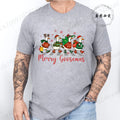 Christmas Family T Shirt for Men Women Funny Goose Group Matching Christmas Print Men Top Graphic Fashion Design T-Shirt Casual