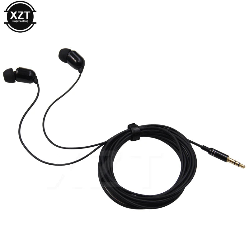 High Quality 3M Long Earphones in ear Wired Earphone Monitor Headphone 3.5mm Stereo Headset for xiaomi iphone 5 6 Phone