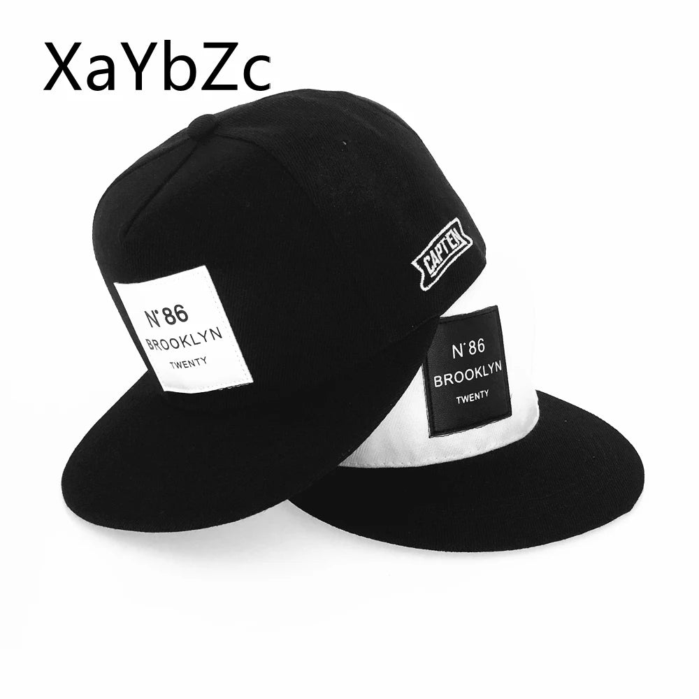 Fashion Men Women BROOKLYN Letters Cotton Adjustable Baseball Cap Leather Label N86 Hip Hop Caps Sun Unisex Snapback Hat