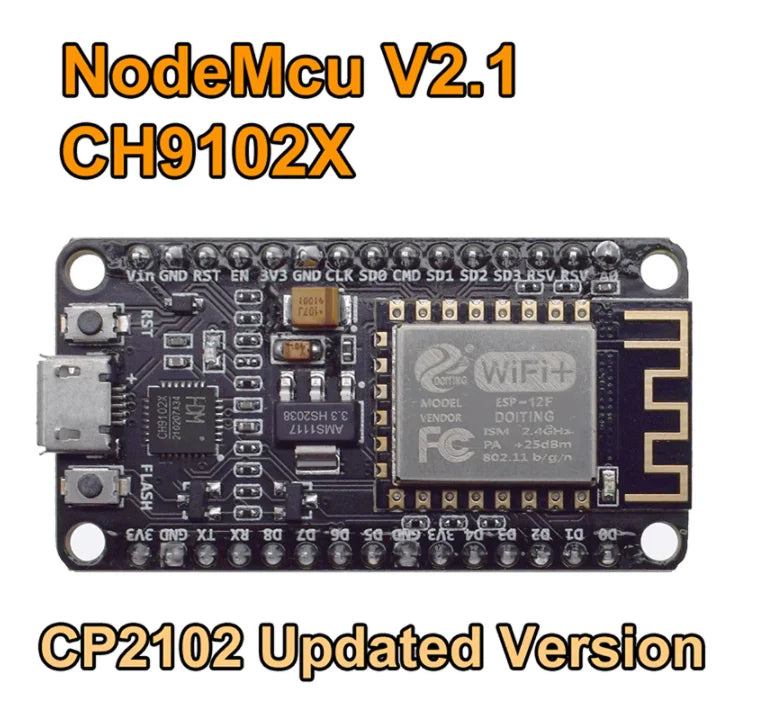 Wireless Module CH340/CP2102/CH9102X NodeMcu V3 V2 Lua WIFI Internet of Things Development Board Based ESP8266 ESP-12E