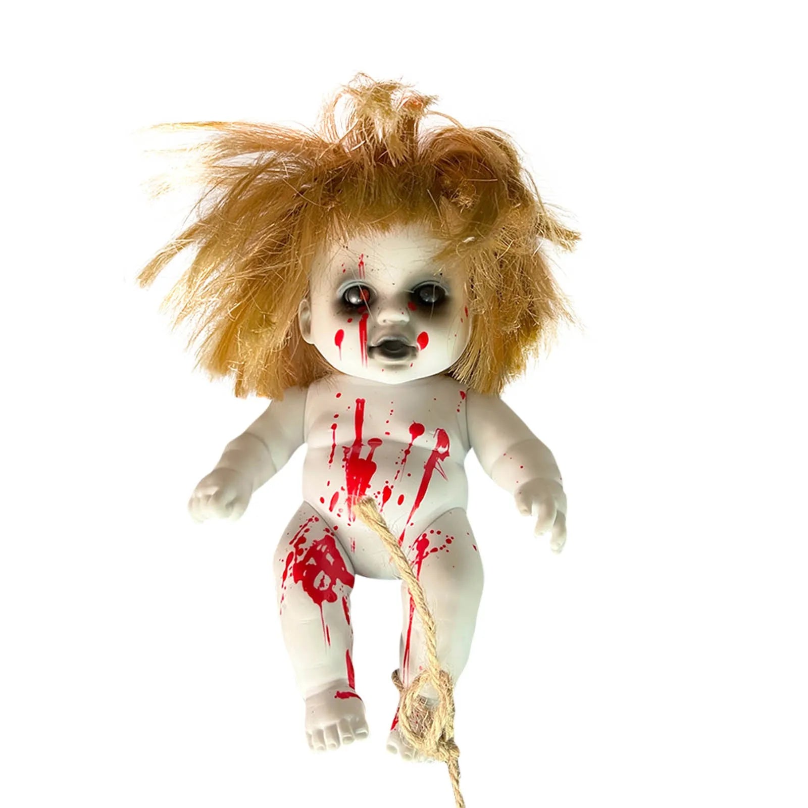 Halloween Scary Blood Doll Horror Ghost Zombie Baby Ghost Day Infant Decor Haunted House Props Children Gifts Party Decor