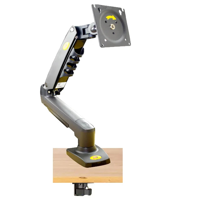 NEW NB F80 17-30" desktop LED LCD Monitor Holder Arm Gas Spring Full Motion 2-9kg dual arm usb3 cable(option)