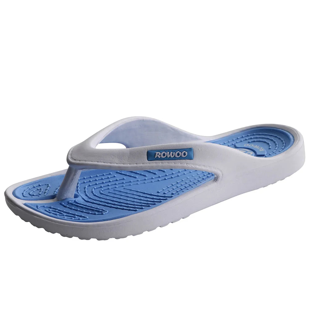 Women's Casual Beach Sandals Brand New Design Summer Flip Flops Comfortable Flat Slippers Non-Slip Home Outdoor Shoes