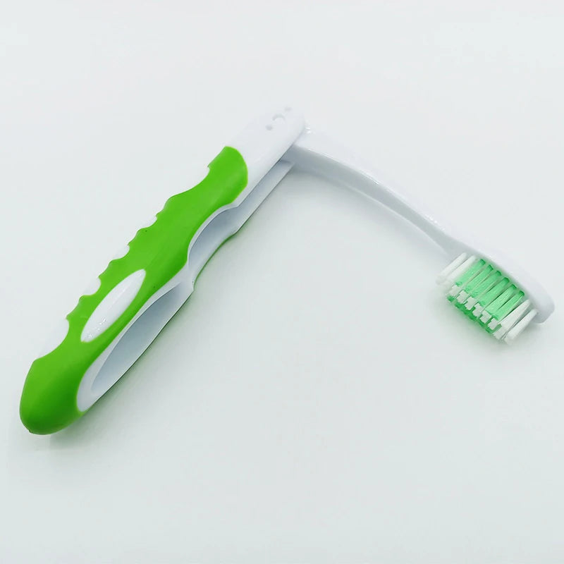 Hygiene Oral Portable Disposable Foldable Travel Camping Toothbrush Hiking Tooth Brush Tooth Cleaning Tools Folding Toothbrush
