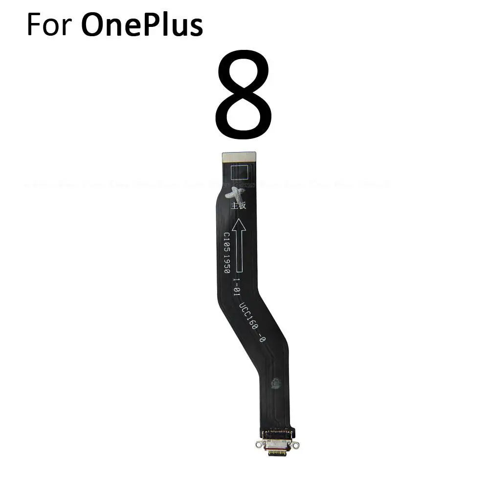 For OnePlus 3 3T 5 5T 6 6T 7 7T 8T 9 9R 8 Pro 9RT Type C USB Charging Port Dock Connector Flex Cable Replacement Assembly Parts