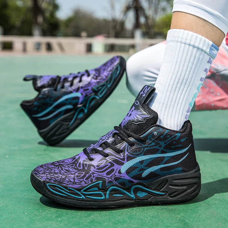 Men's and Women's Basketball Shoes Are Fashionable and Versatile with Strong Jumping Ability Lightweight and Comfortable