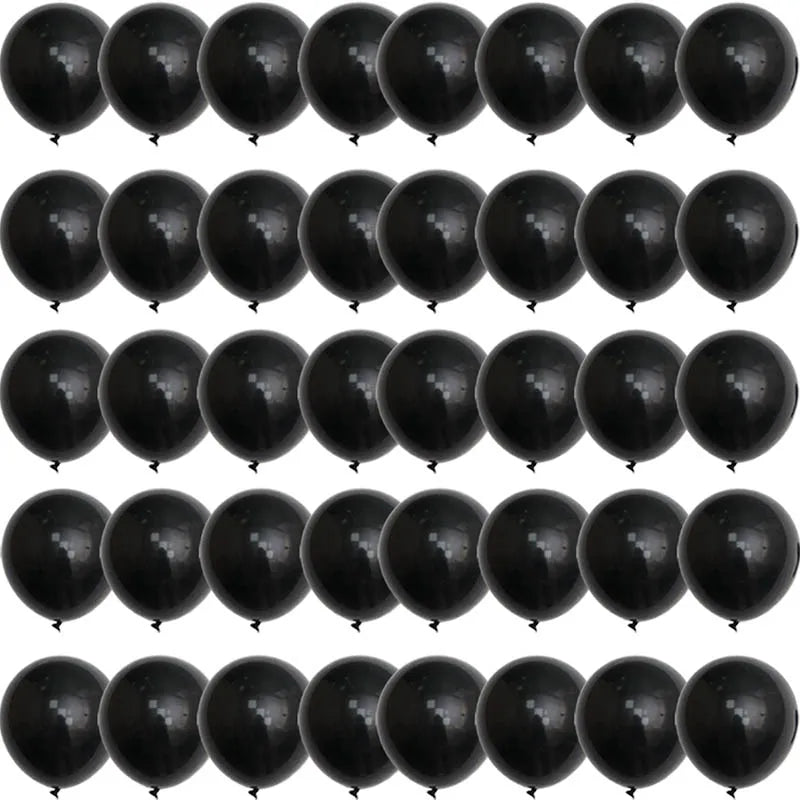 Halloween Decoration Black Orange Purple Balloon Bat Helium Ballon Confetti Metal Latex Globos Birthday Halloween Party Supplies