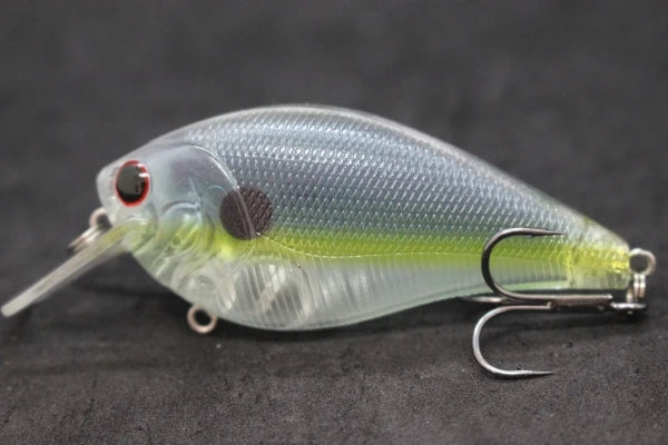 wLure Crankbait Fishing Lure 8.3cm 14.3g Square Bill Fat Body Wobbler 1 Meter Depth #4 Treble Hooks Assorted Colors C429