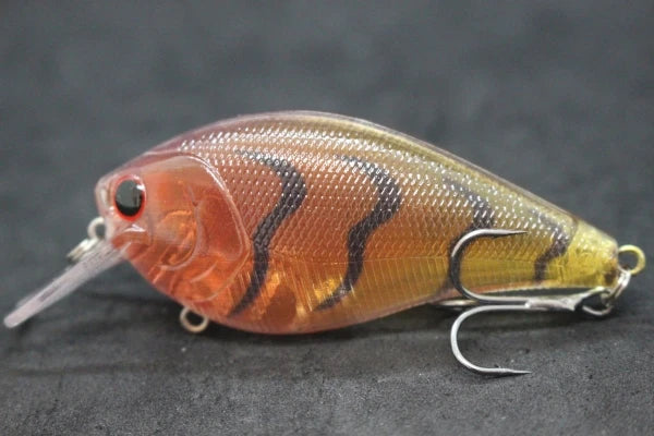 wLure Crankbait Fishing Lure 8.3cm 14.3g Square Bill Fat Body Wobbler 1 Meter Depth #4 Treble Hooks Assorted Colors C429