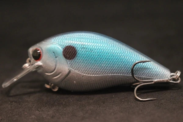 wLure Crankbait Fishing Lure 8.3cm 14.3g Square Bill Fat Body Wobbler 1 Meter Depth #4 Treble Hooks Assorted Colors C429
