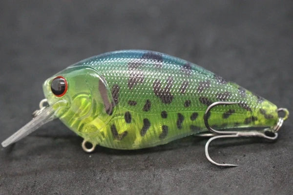 wLure Crankbait Fishing Lure 8.3cm 14.3g Square Bill Fat Body Wobbler 1 Meter Depth #4 Treble Hooks Assorted Colors C429