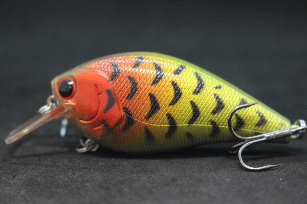 wLure Crankbait Fishing Lure 8.3cm 14.3g Square Bill Fat Body Wobbler 1 Meter Depth #4 Treble Hooks Assorted Colors C429