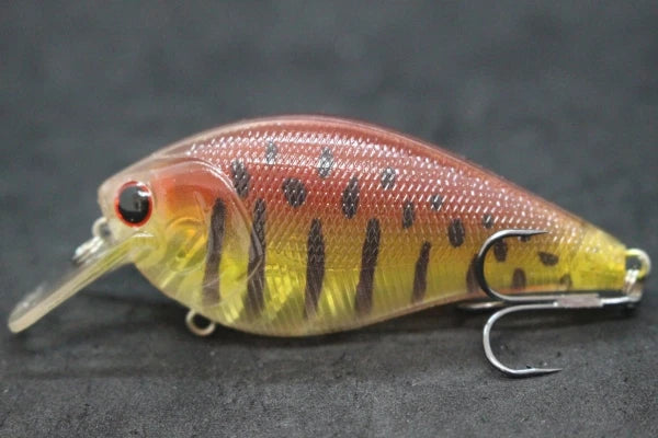 wLure Crankbait Fishing Lure 8.3cm 14.3g Square Bill Fat Body Wobbler 1 Meter Depth #4 Treble Hooks Assorted Colors C429