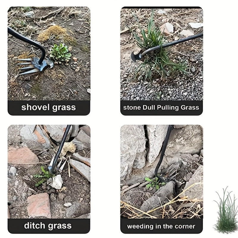 1pc, New Sharp And Durable With Root Weeding Tool For Home Garden Shovel, Backyard Loosening Farm Planting Weeding Gardens Weed Puller Manual Household Agricultural Tool Remover Weeding Loosening